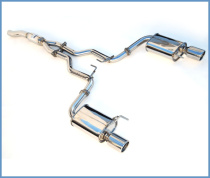 Ford 15+ MUSTANG ECOBOOST Q300 Catback Sportavgassystem Rostfritt Stål Invidia